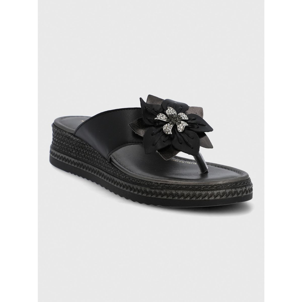 HUSH PUPPIES - Sandalia Cerutti Mujer Cipressi Negra HUSH PUPPIES