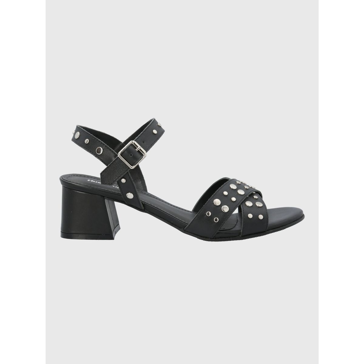 HUSH PUPPIES - Sandalia Vestir Mujer Cuero Casale Negra HUSH PUPPIES