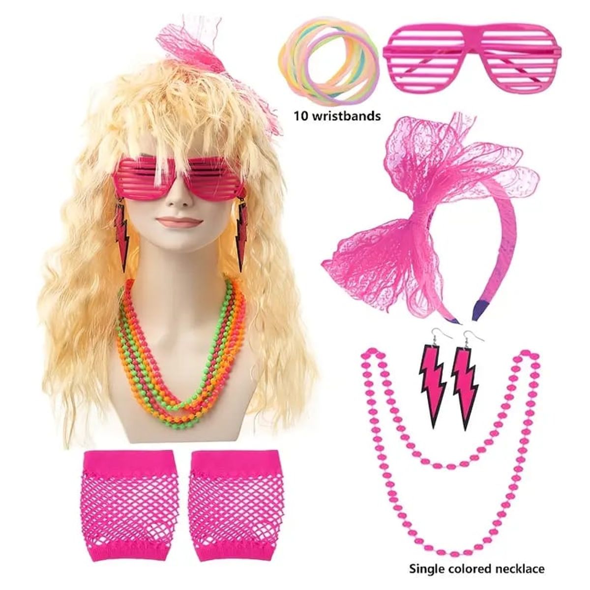 EPIC - Disfraz Cosplay ochentera