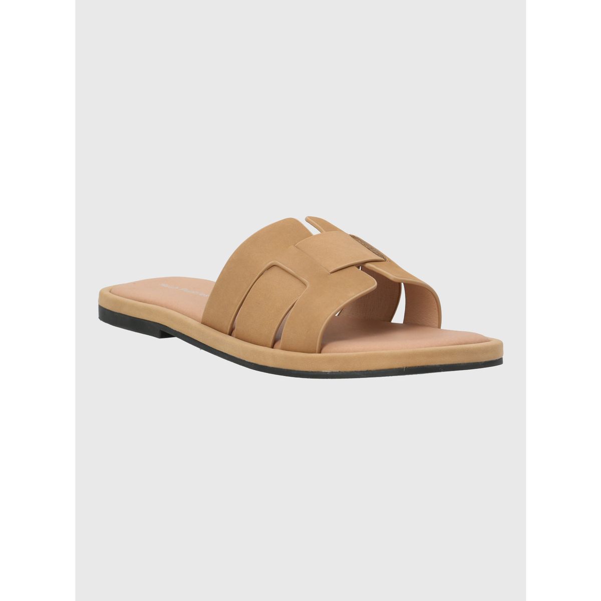 HUSH PUPPIES - Sandalia Cuero Mujer Antibes Café HUSH PUPPIES