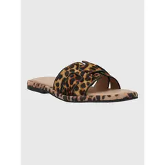 HUSH PUPPIES - Sandalia Cuero Mujer Antibes Animal Print