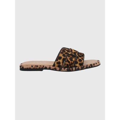 Imagen 2 del producto Sandalia Cuero Mujer Antibes Animal Print