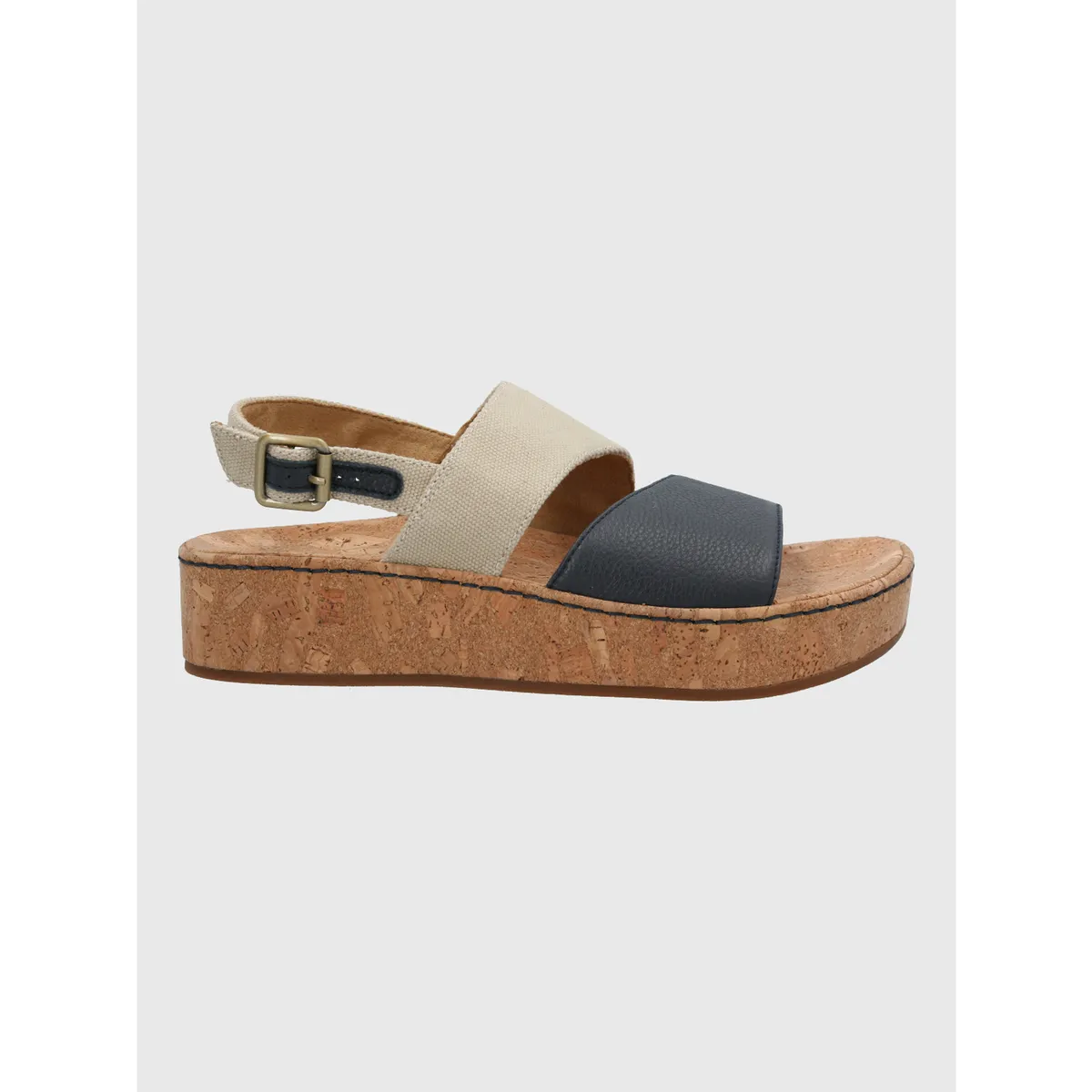 HUSH PUPPIES - Sandalia Cuero Mujer Lucille Azul HUSH PUPPIES
