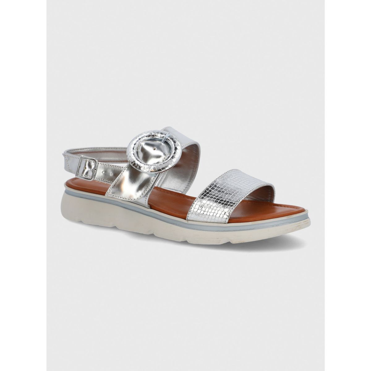 HUSH PUPPIES - Sandalia Cerutti Mujer Dirillo Metalizada HUSH PUPPIES