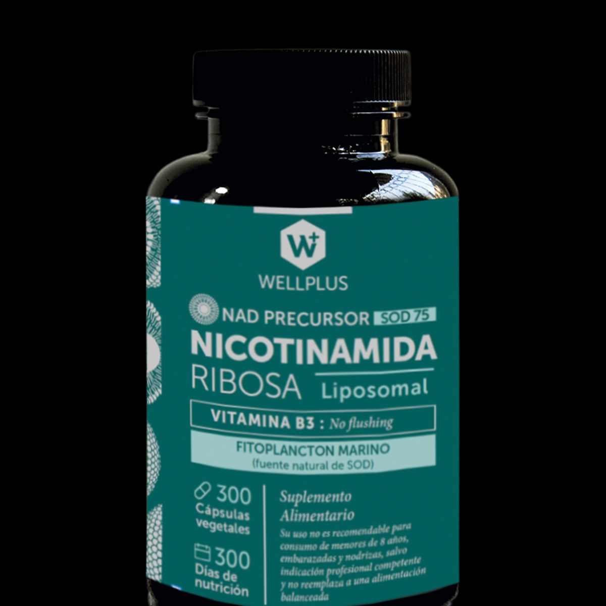 WELLPLUS - Nicotinamida Ribosa Liposomal con SOD