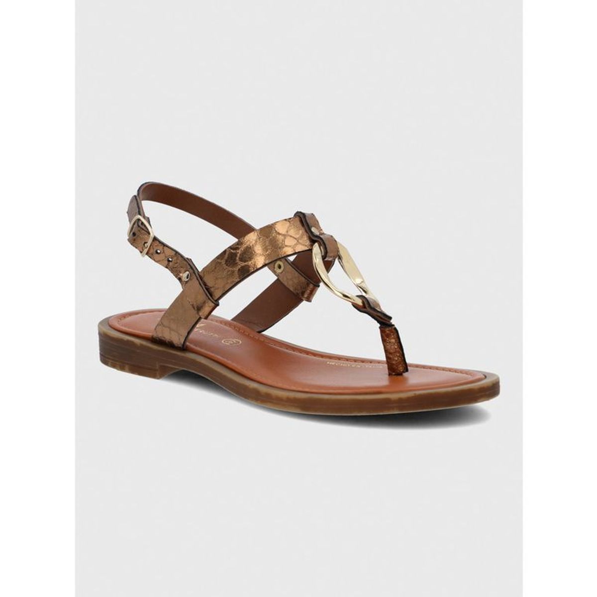 HUSH PUPPIES - Sandalia Cerutti Mujer Pisani Metalizada HUSH PUPPIES