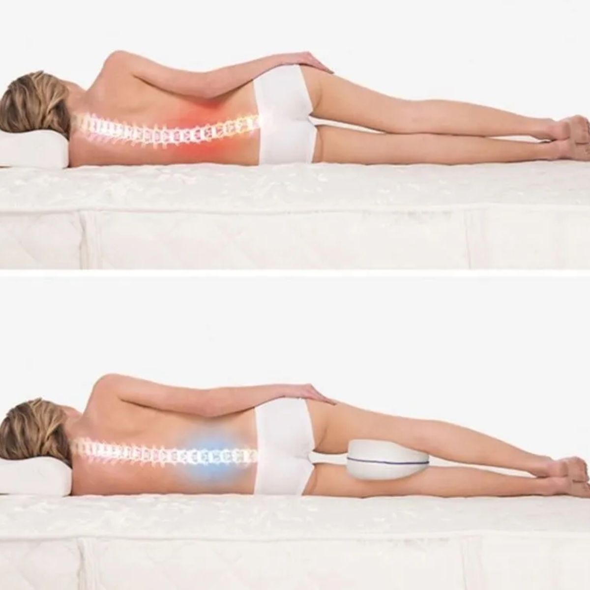 MOVI - Almohada Ortopédica y Ergonómica para Piernas Cadera y Espalda