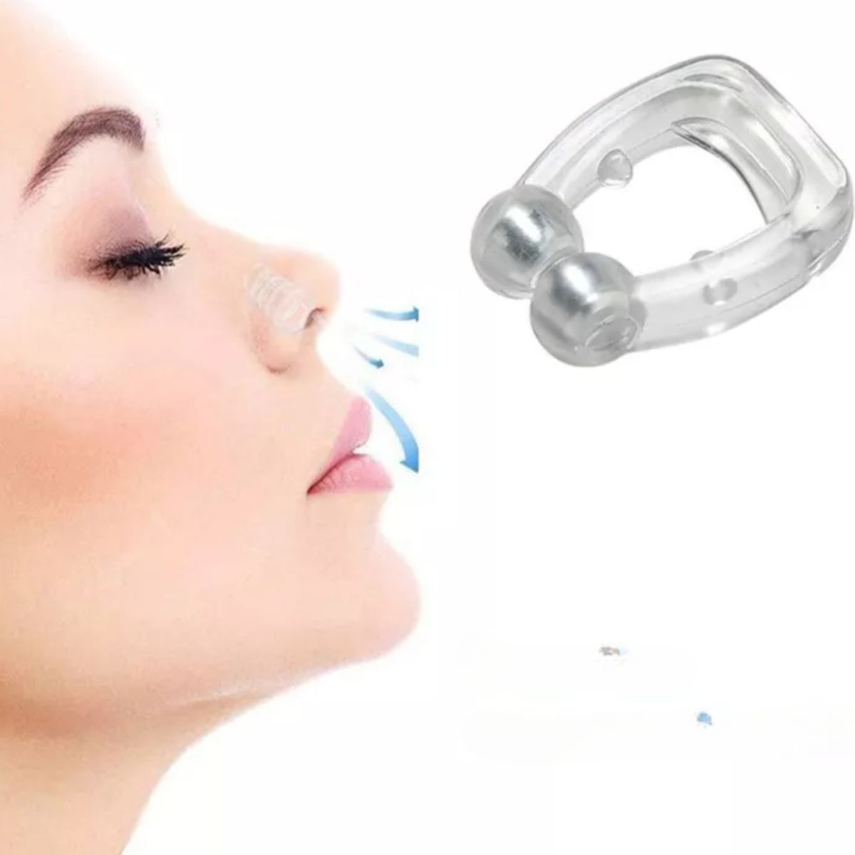 MOVI - Antirronquido - Clip Nasal Antirronquido Respira mejor duerme mejor