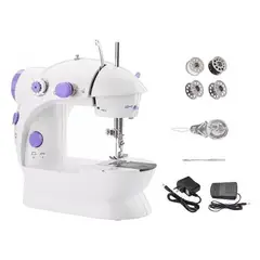GENERICO - Maquina De Coser Portátil Mini Machine Eléctrica Color Blanco