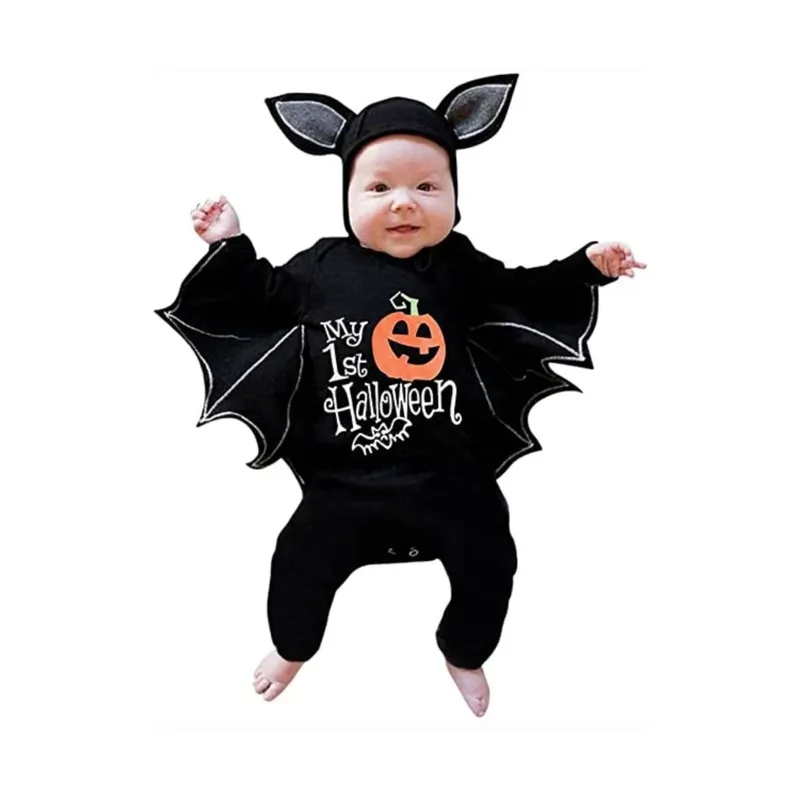 JUMP KIDS - Disfraz Halloween Murciélago Bebé Unisex