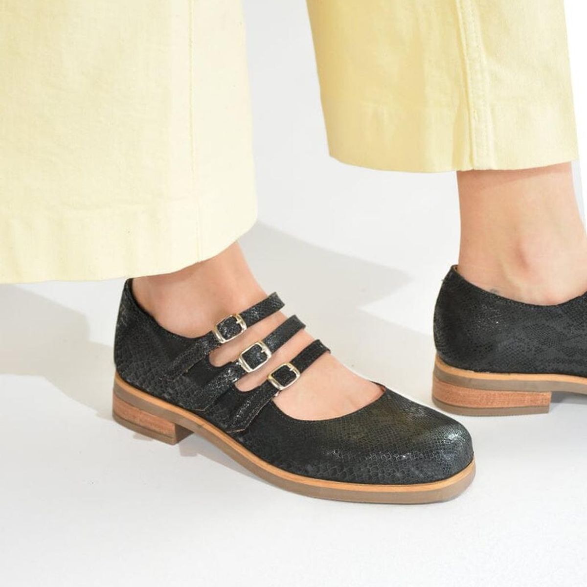 GIANI DAFIRENZE - Zapato Mujer / Cavancha Negro