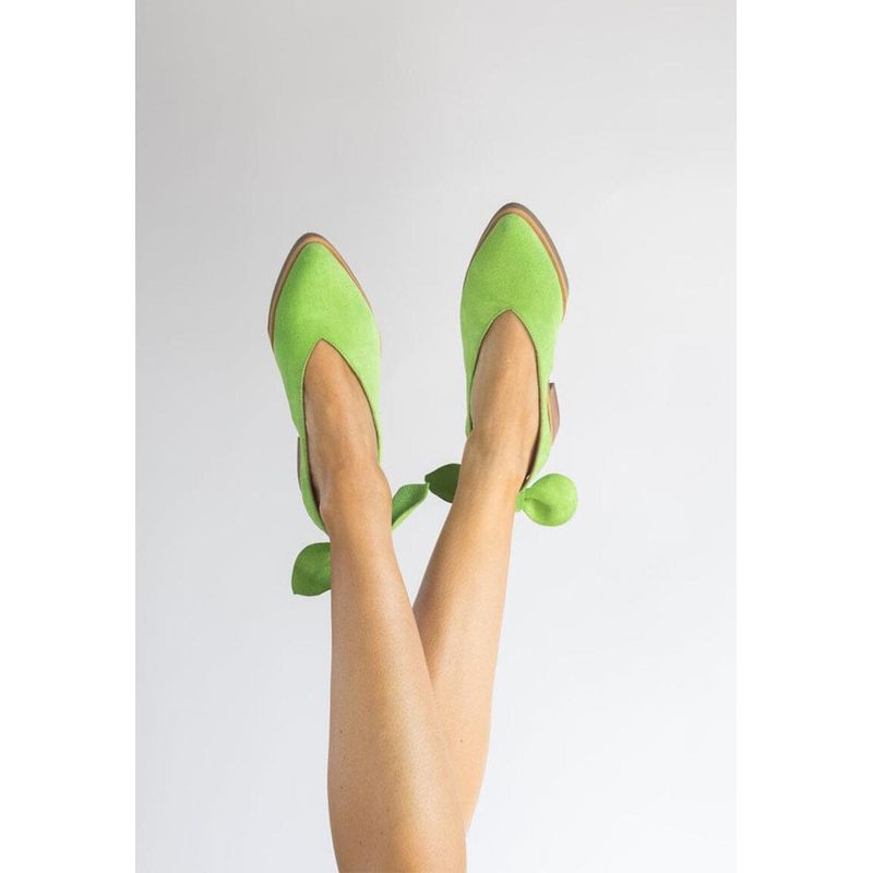 GIANI DAFIRENZE - Zapato Mujer / Guindo Verde Claro