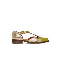GIANI DAFIRENZE - Zapato Mujer / Pomarino Verde Niquel