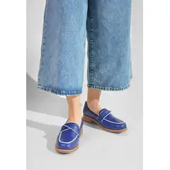 GIANI DAFIRENZE - Mocasin Mujer / Capri Azul
