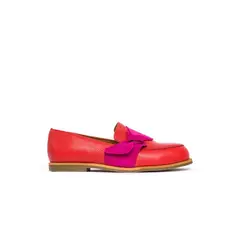 GIANI DAFIRENZE - Mocasin Mujer / Elba Rojo Fucsia