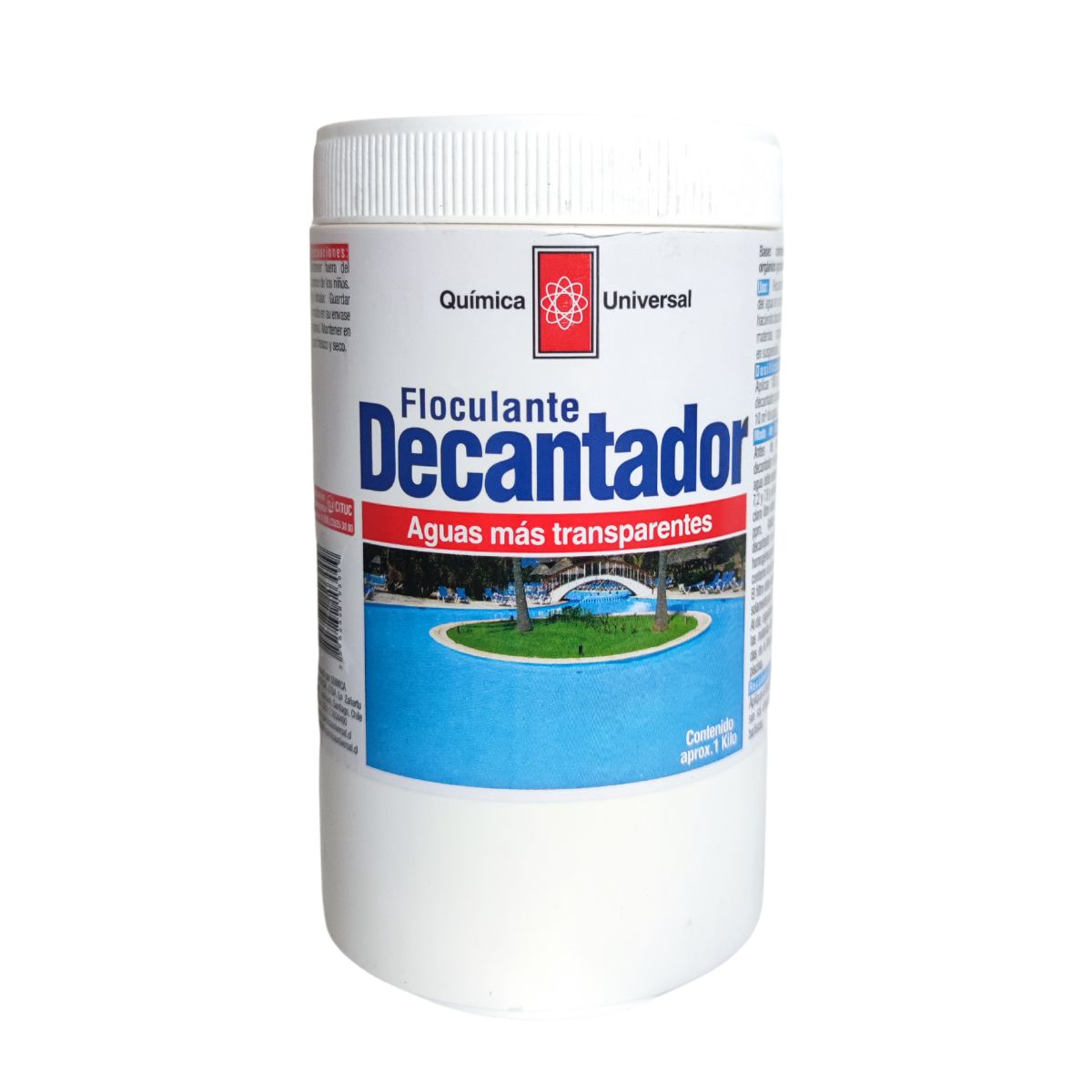 QUIMICA UNIVERSAL - Decantador para Piscinas 1kg Quimica Universal