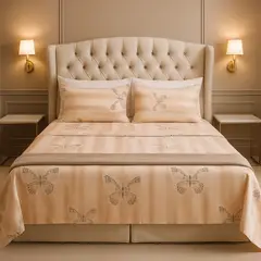 ARMONIA - Estilo 777 sábanas 144 hilos 2 Plazas clásicas