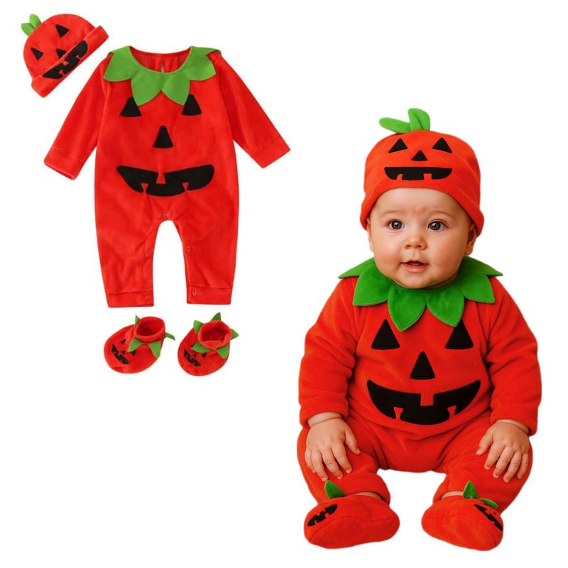 JUMP KIDS Disfraz Halloween Calabaza Bebé