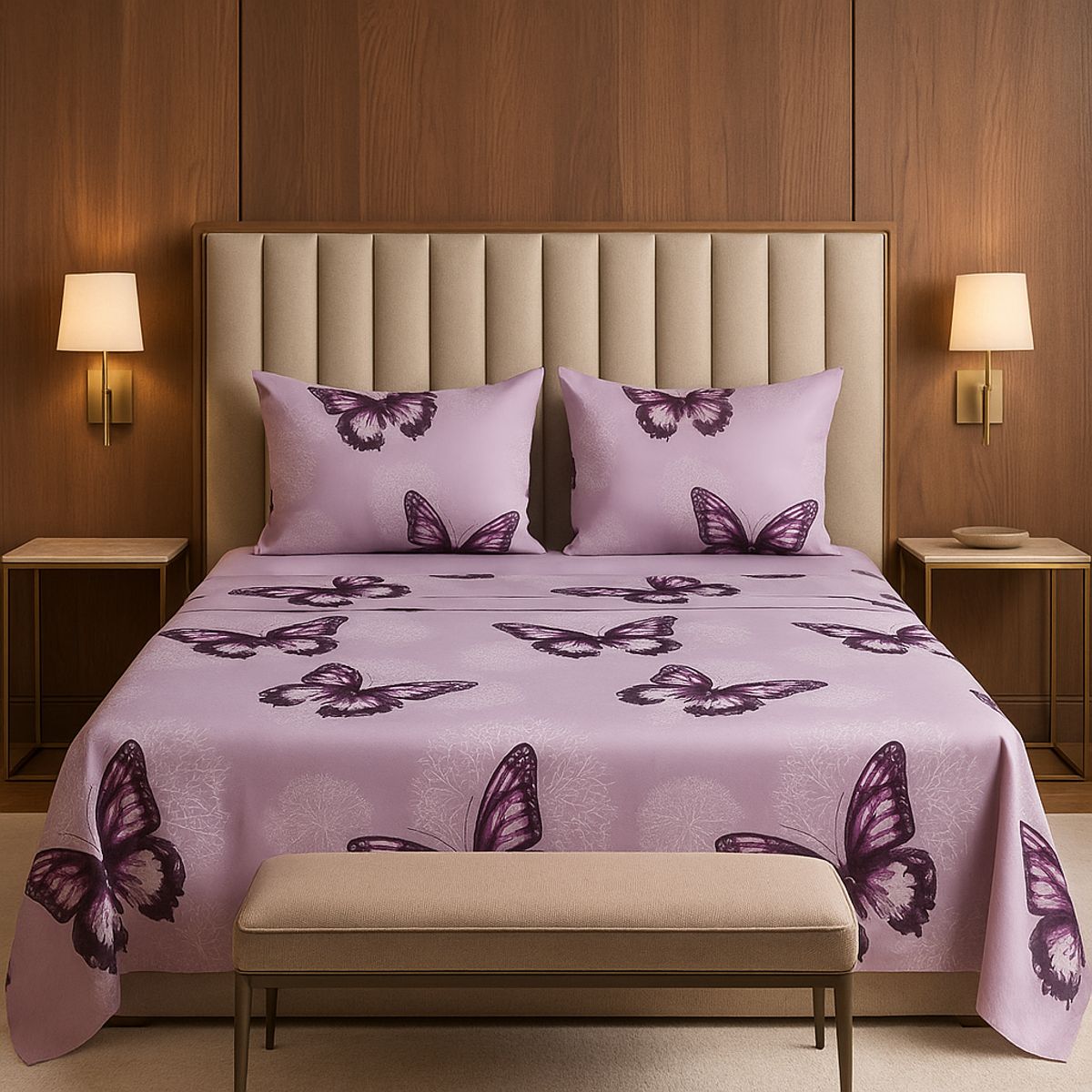 ARMONIA - Sábanas clásicas 2 Plazas versión 770 144 hilos