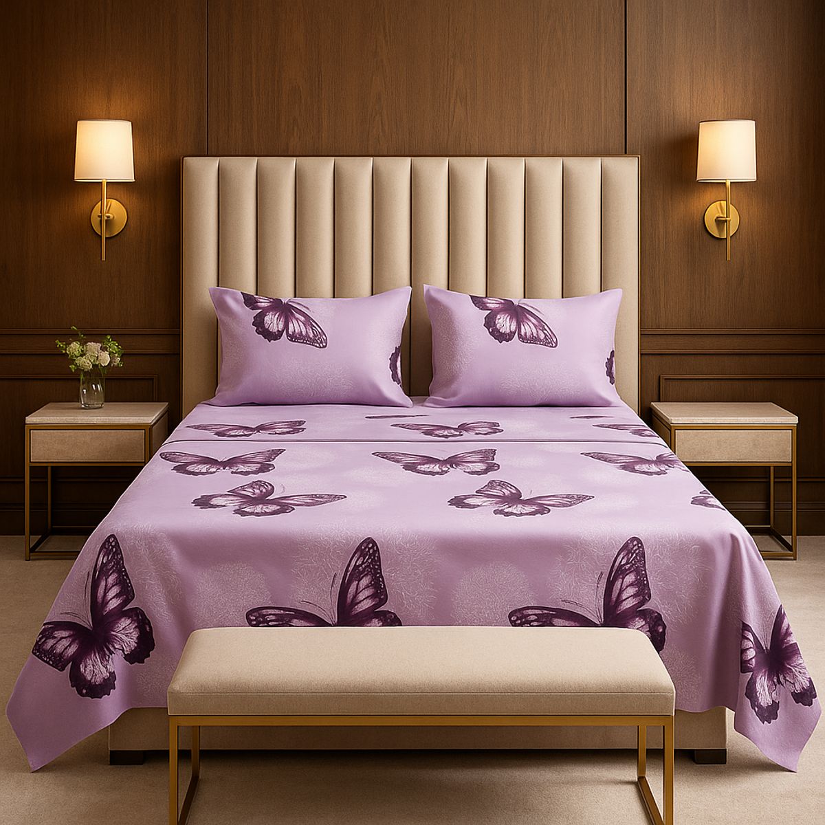 ARMONIA - Sábanas clásicas 2 Plazas versión 770 144 hilos