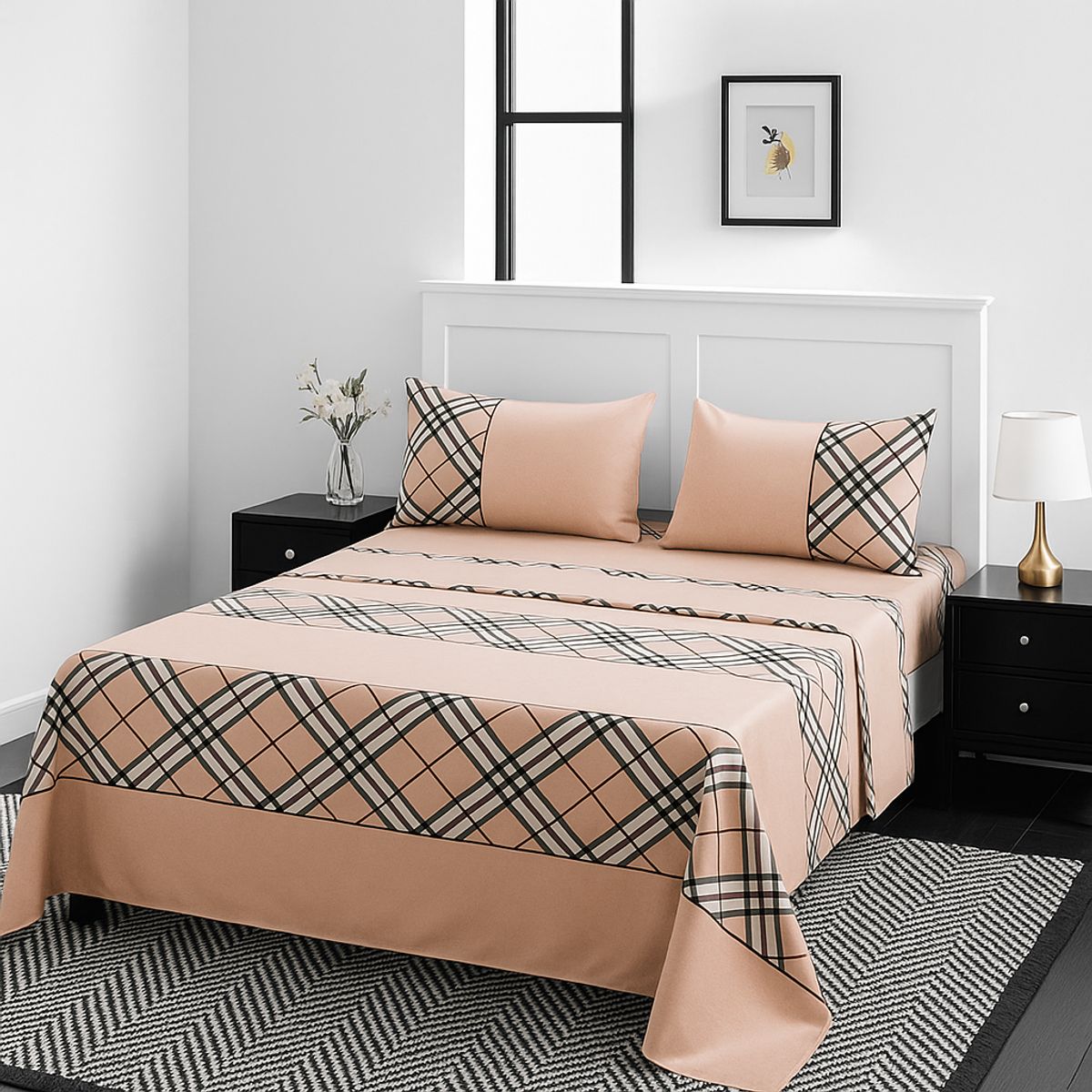 ARMONIA - formato 770 sábanas 2 Plazas 144 hilos clásicas