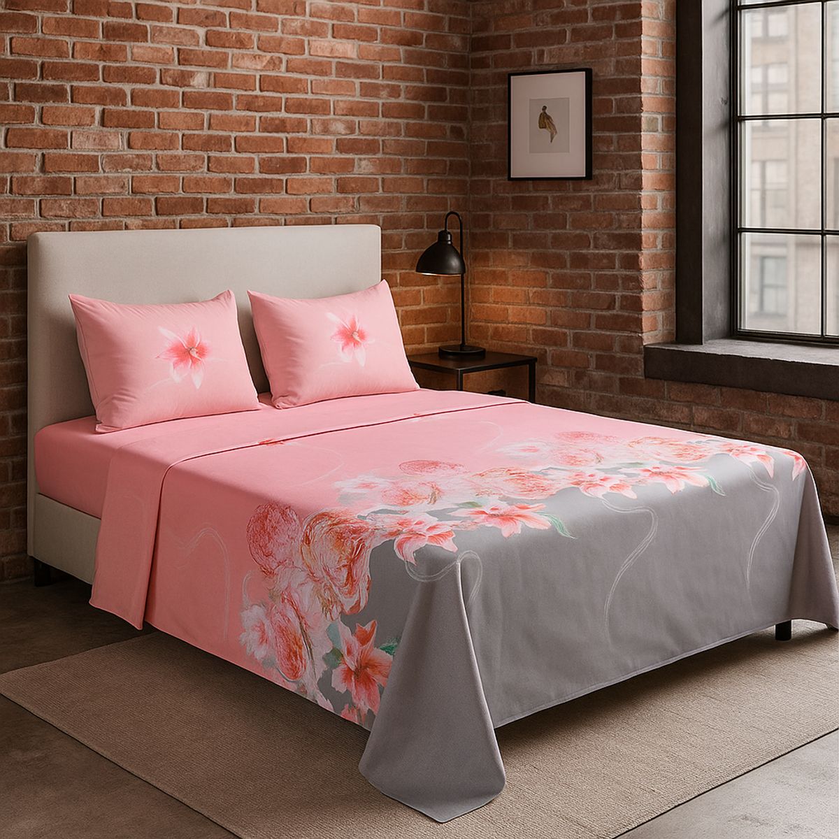 ARMONIA - tipo 768 sábanas 144 hilos 2 Plazas clásicas