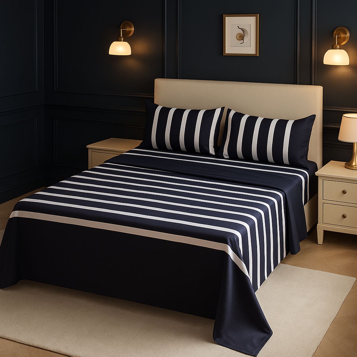 ARMONIA - edición 765 sábanas 144 hilos 2 Plazas clásicas