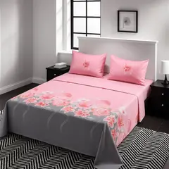 ARMONIA - Tipo 762 juego de sábanas 2 Plazas clásicas 144 hilos