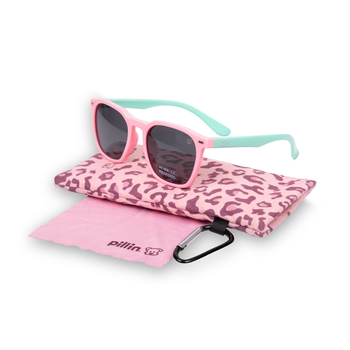 PILLIN - Anteojos de Sol Niña Rosado Pillin PAC150-25ROS