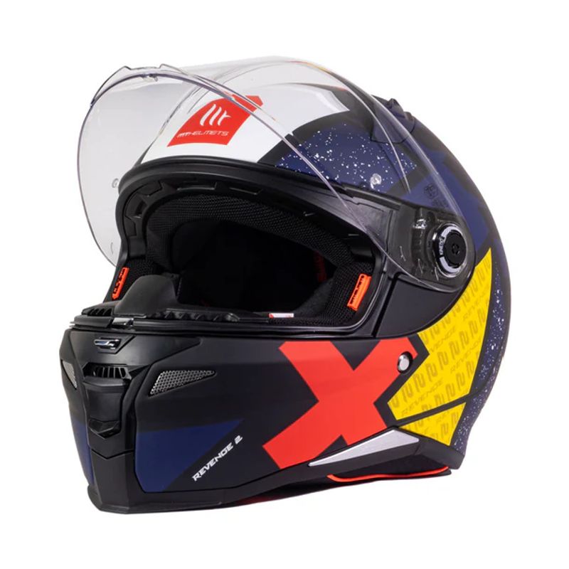MT - Casco Para Moto MT Revenge 2 S Light Perla Mate
