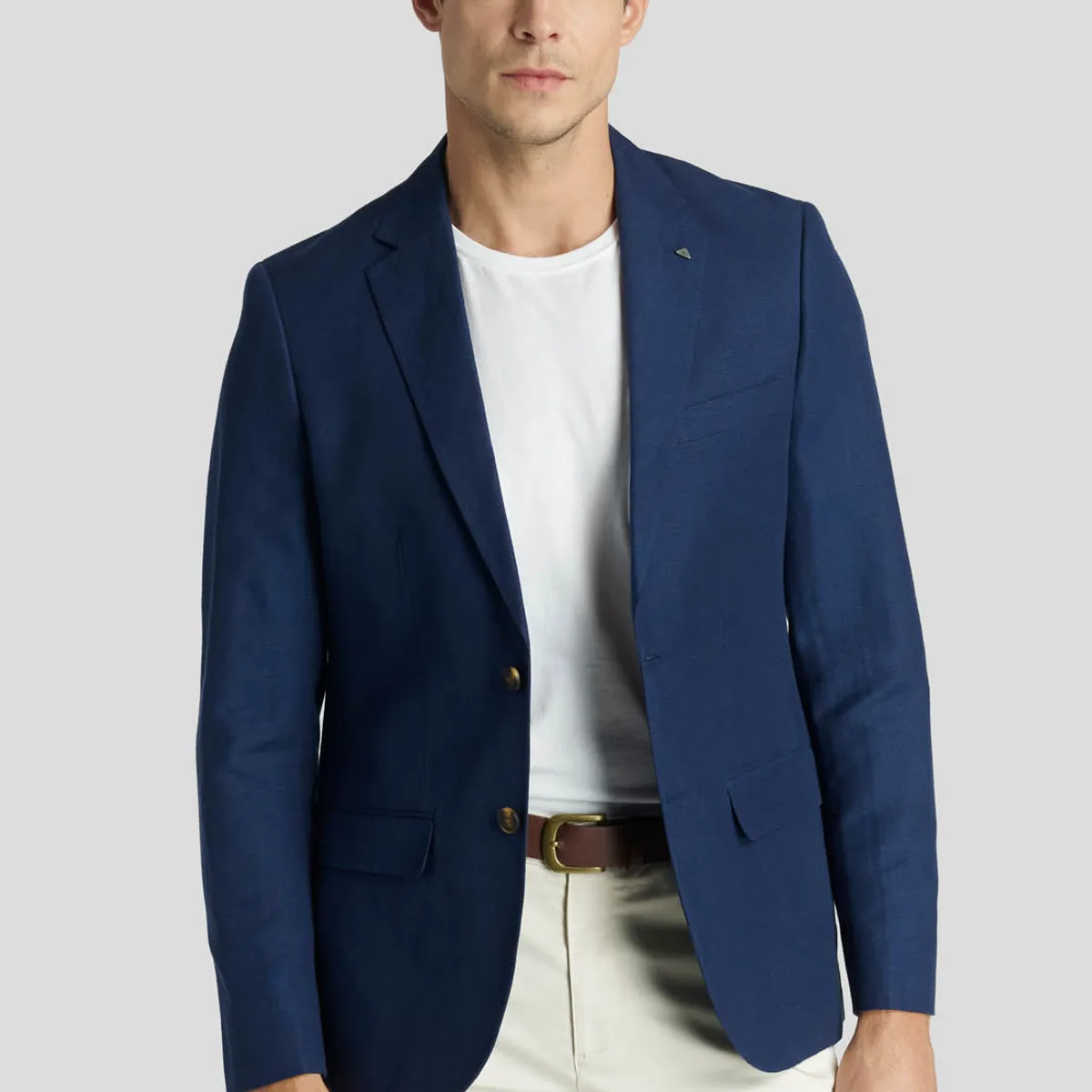 NEW MAN - Blazer Cork Heritage Azul New Man
