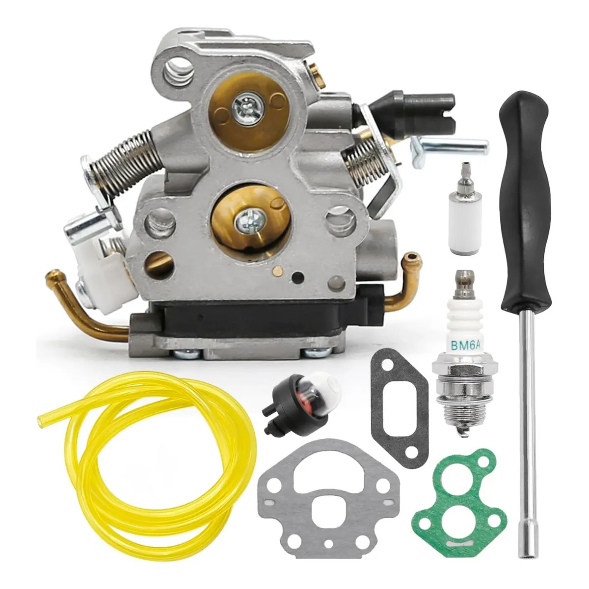 GENERICO - Carburador Husqvarna 135 140 435 440 435e 440e + Kit Mantenc