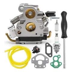 GENERICO - Carburador Husqvarna 135 140 435 440 435e 440e + Kit Mantenc
