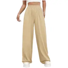 LOOK SHOP - Pantalón Palazzo Casual Sueltos. Pierna Ancha Recta. Verano 461