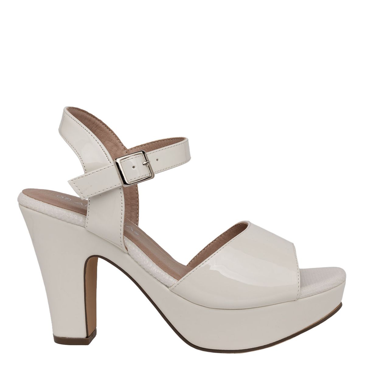 ALQUIMIA - Sandalia Plataforma Mujer Blanco Itai Alquimia