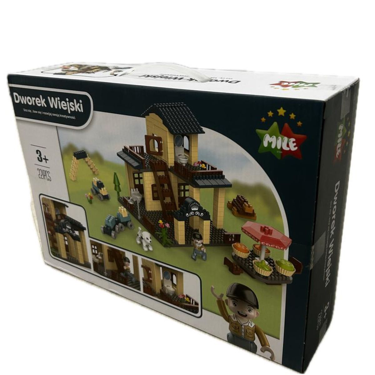 GENERICO - Bloque de Construccion Juguete Para Armar Casa Patio