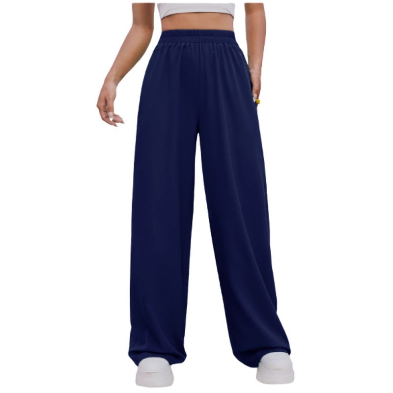 MPROPIA - Pantalón Palazzo Casual Sueltos. Pierna Ancha Recta. Verano 461