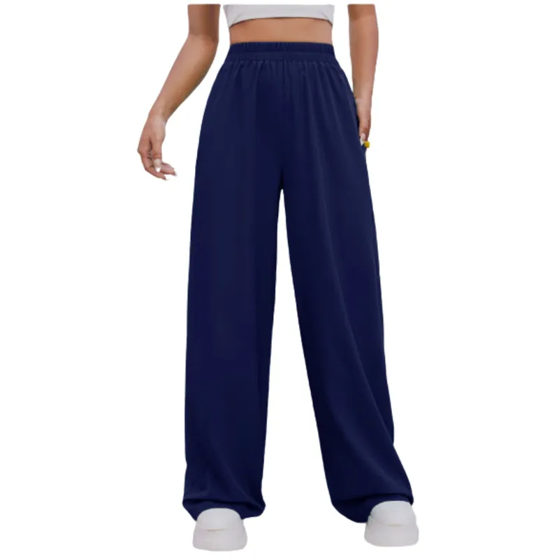 MPROPIA - Pantalón Palazzo Casual Sueltos. Pierna Ancha Recta. Verano 461
