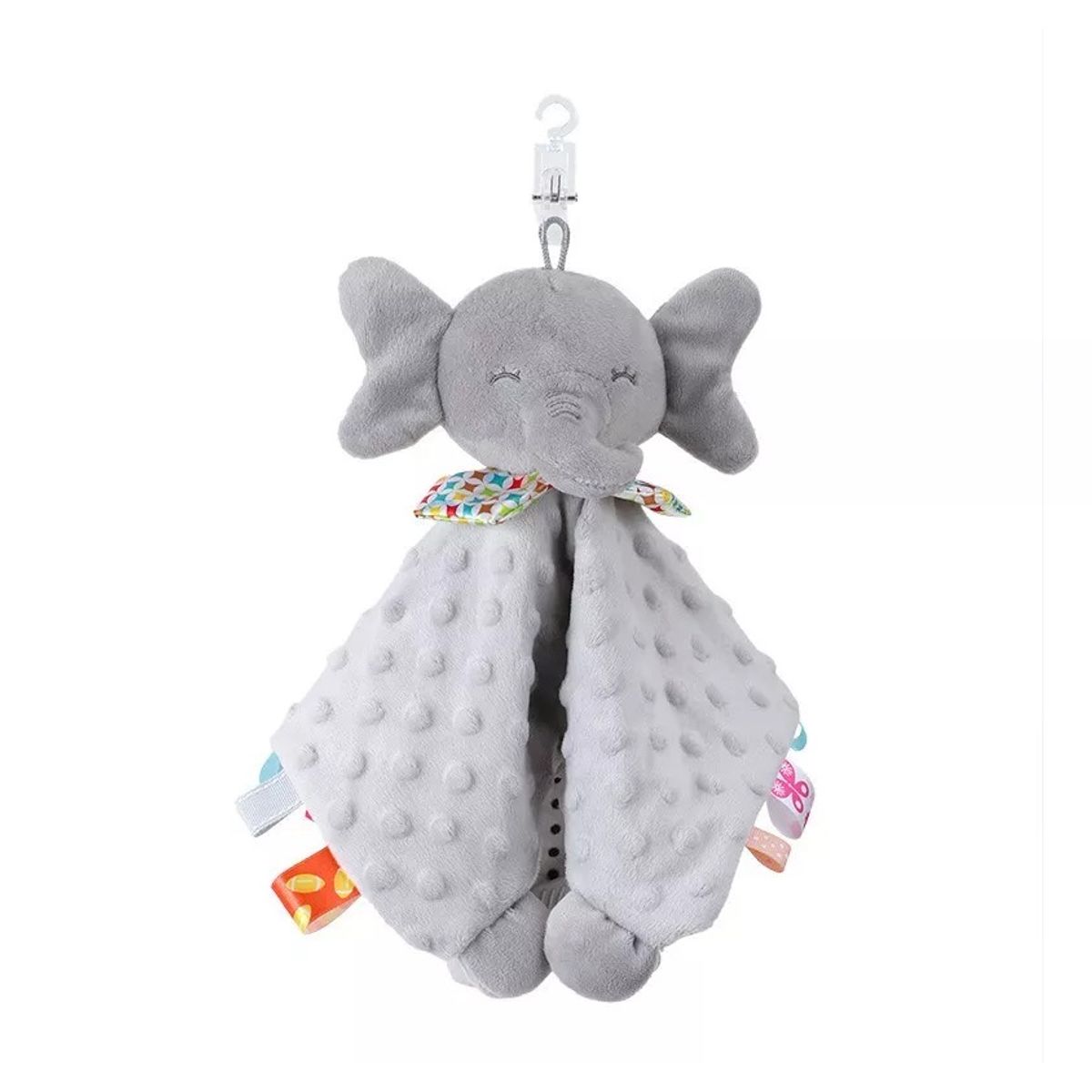 GENERICO - Tuto Apego Peluche Para Bebe Elefante De Felpa Calmante