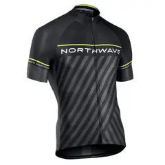 360 - Tricota Ciclismo Hombre Northwave® Logo 3 Blackyellow