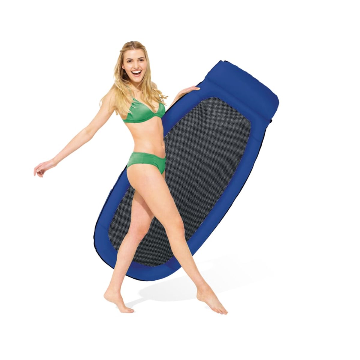 INTEX - Flotador Hamaca Inflable INTEX Mesh Lounge 94 x 178 cm