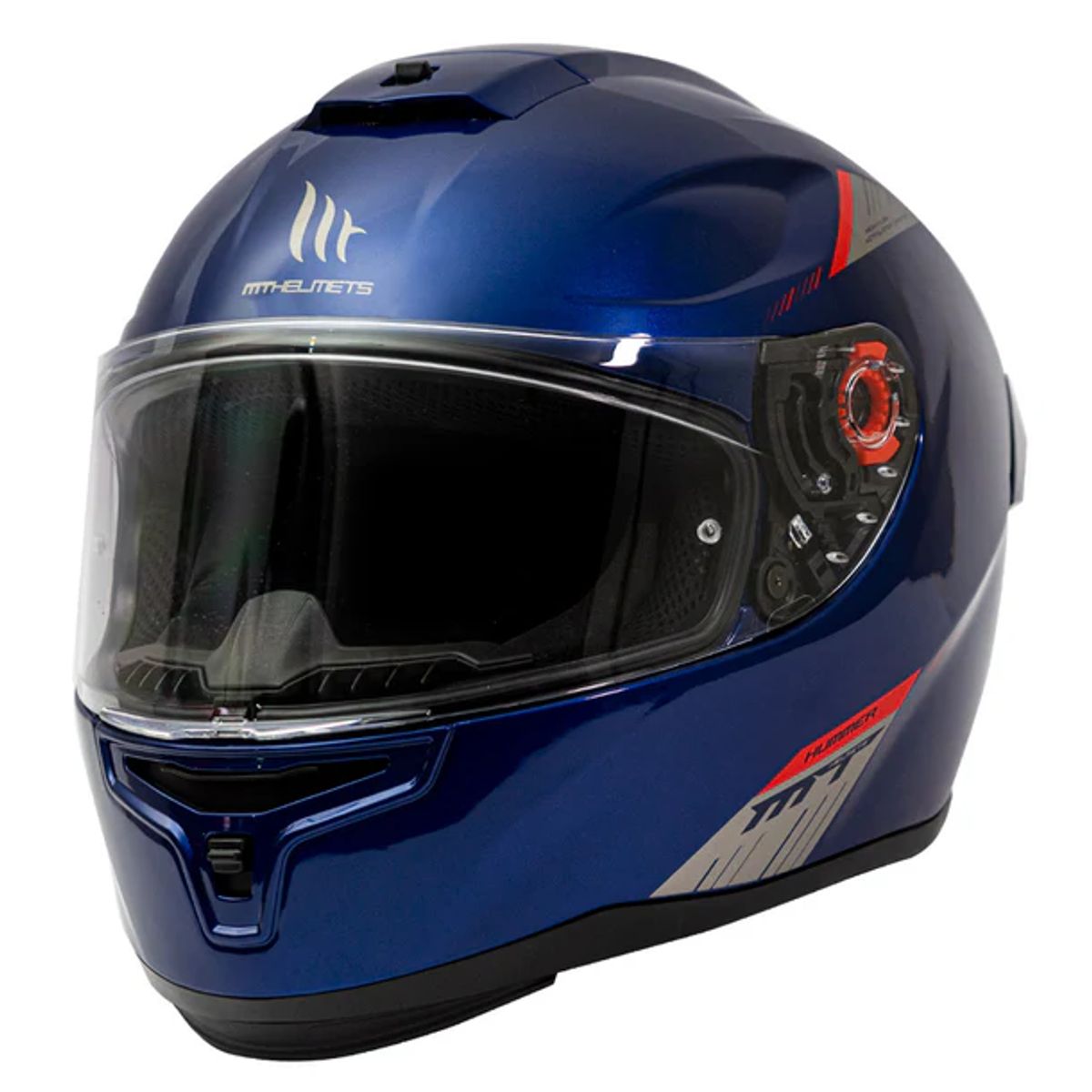 MT - Casco MT FF114 Hummer Solid A7 Azul Brillo