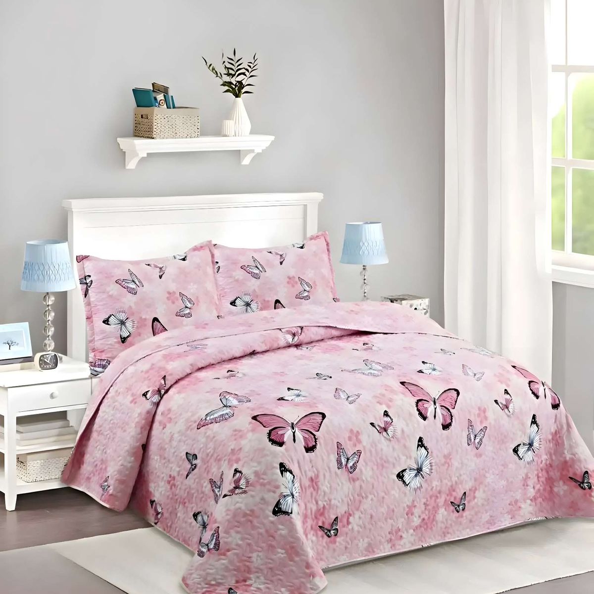 GENERICO - CUBRECAMA QUILT DE VERANO PLAZA Y MEDIA A15