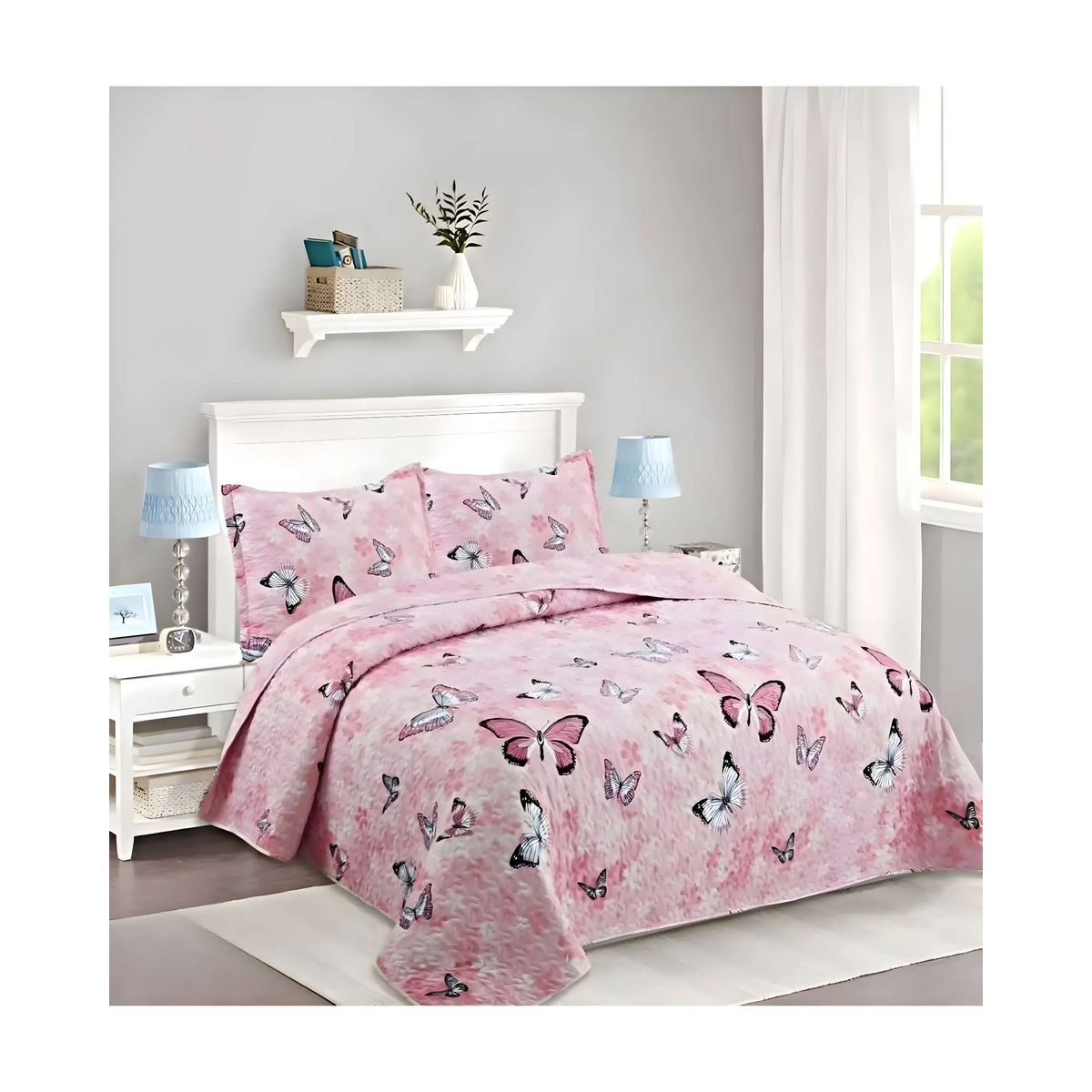 GENERICO - CUBRECAMA QUILT DE VERANO PLAZA Y MEDIA A15