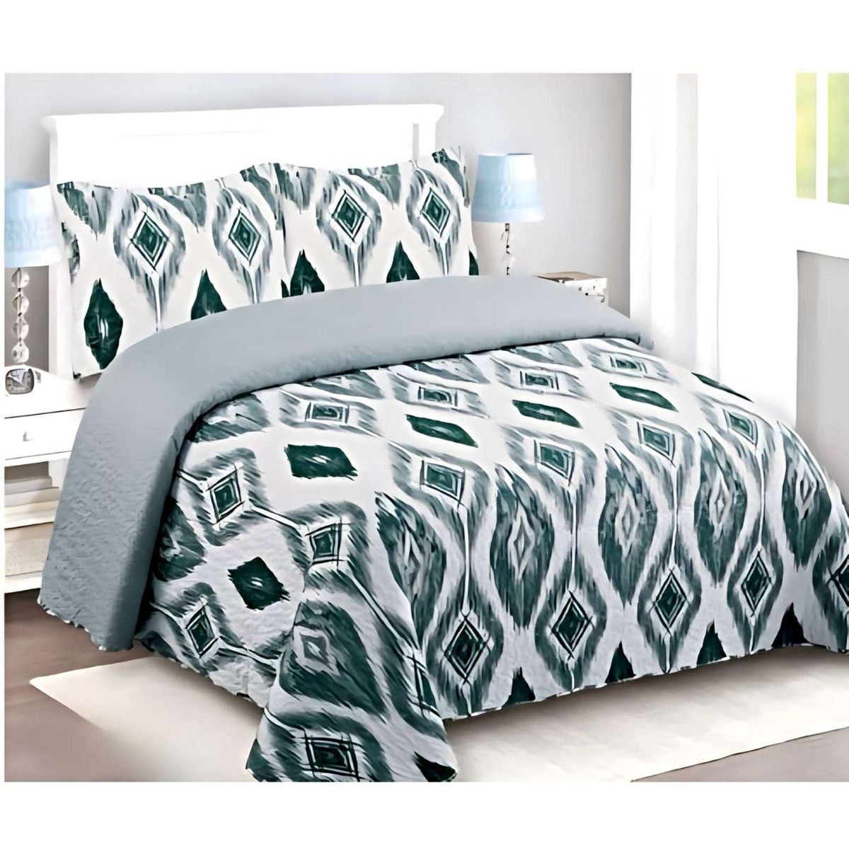 GENERICO - CUBRECAMA QUILT VERANO KING-SUPER KING A20