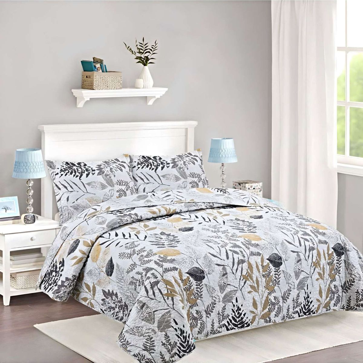 GENERICO - CUBRECAMA QUILT VERANO KING-SUPER KING A26