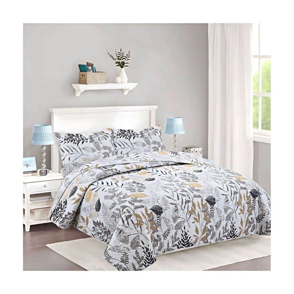 GENERICO - CUBRECAMA QUILT VERANO KING-SUPER KING A26