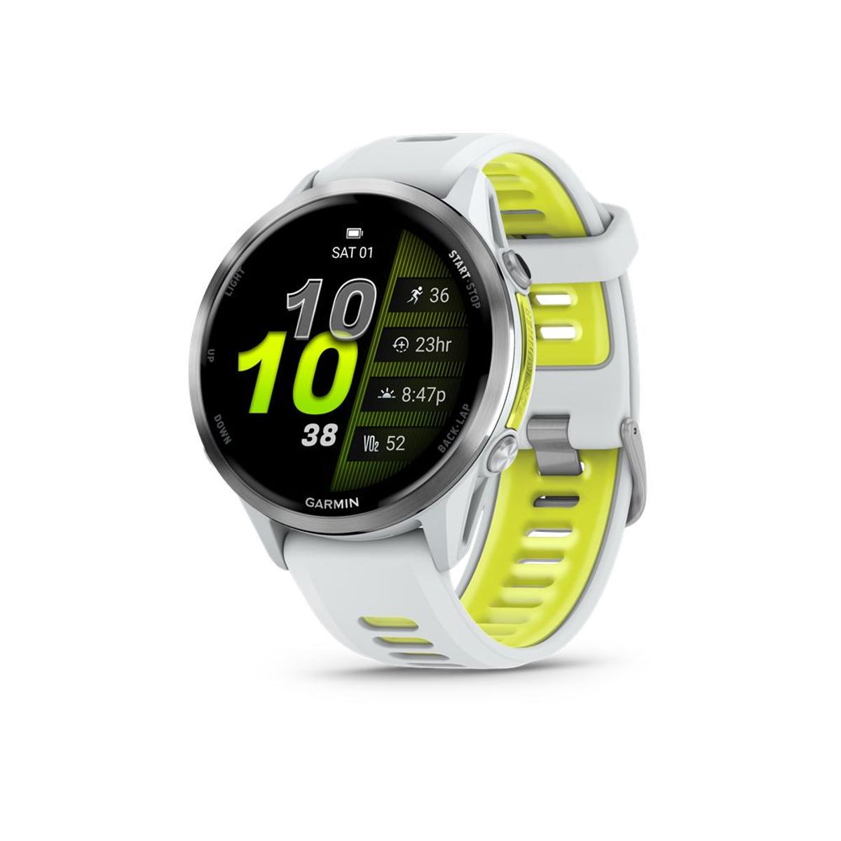 GARMIN - Forerunner 970 Whitestone/Yellow