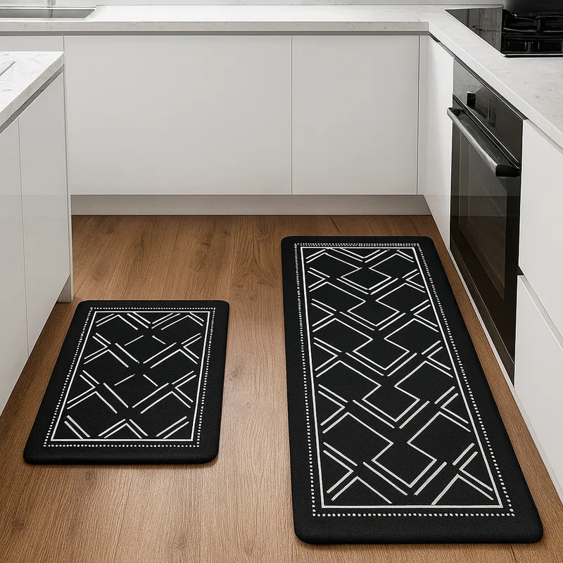 GENERICO - Set 2 Alfombra Antideslizante Cocina super absorbentes