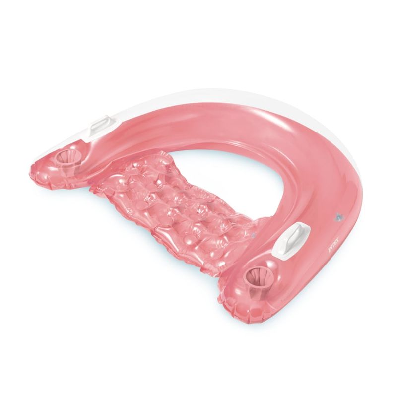 INTEX - Flotador Sillón Inflable INTEX SitN Float 2 Rosado